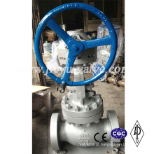 1500lb 4inch Wcb engrenagem Globe Valve